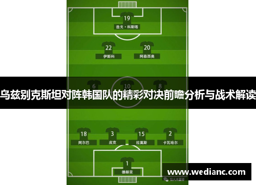 乌兹别克斯坦对阵韩国队的精彩对决前瞻分析与战术解读